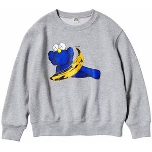 KAWS x Uniqlo Andy Warhol Graphic Sweater Size Small